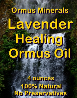 Ormus Minerals -Lavender Healing Ormus Oil