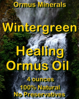 Ormus Minerals -Wintergreen Healing Ormus Oil