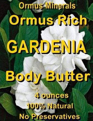 Ormus Minerals -Gardenia Body Butter
